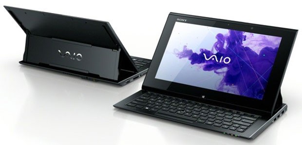 Tablet Vaio Duo 11 roda Windows 8, tem teclado deslizável e caneta stylus (Foto: Divulgação)