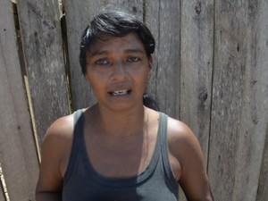 Dona de casa Isa Marlene, de 47 anos, mora próximo ao local do episódio (Foto: Dyepeson Martins/G1)