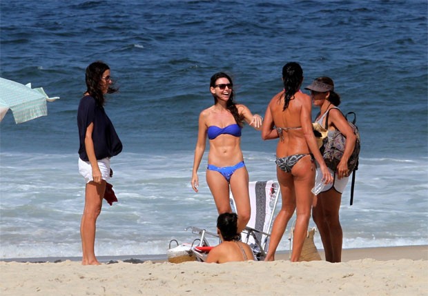 Foto: Glenda Kozlowski acompanhava a seleção brasileira na