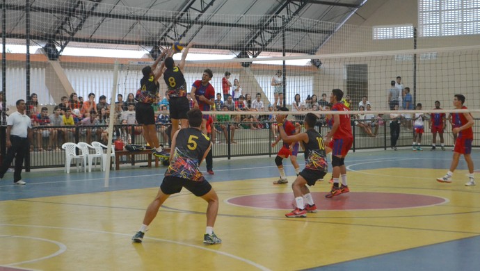 Jerns 2015 - Volei juvenil masculino - Colégio Equipe x Encanto (Foto: Jocaff Souza/GloboEsporte.com)