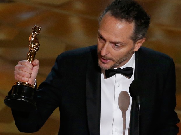 Emmanuel Lubezki ganha Oscar de melhor fotografia por 'O regresso', seu terceiro prêmio seguido (Foto: REUTERS/Mario Anzuoni)