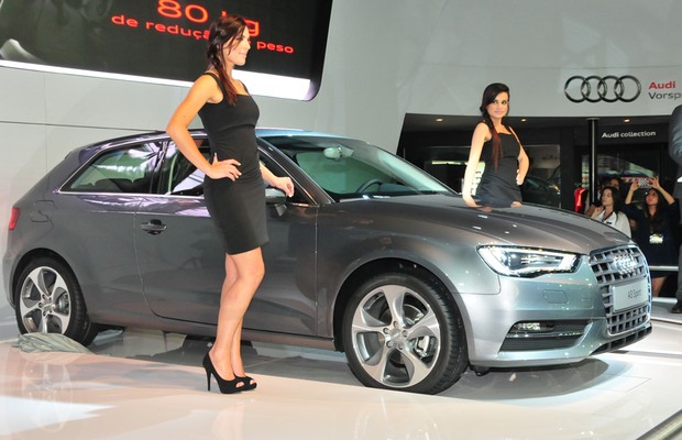 Audi A3 Sport (Foto: Osvaldo Palermo/Autoesporte) Audi A3 Sport (Foto: Osvaldo Palermo/Autoesporte)