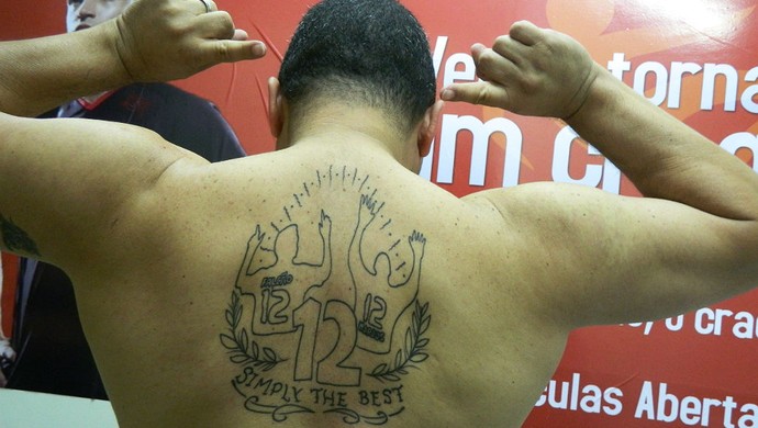 Marcelo Piracicaba Fã Tatuagem (Foto: Guto Marchiori)