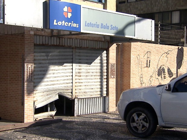 Casa Lotérica fica na Avenida Manoel Dias, no bairro da Pituba, em Salvador (Foto: Imagem/TV Bahia)