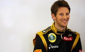 Romain Grosjean conseguiu primeiro pódio na carreira, no GP do Bahrein (Foto: Getty Images)