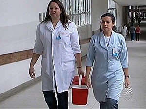 Doação de órgãos em Feira de Santana (Foto: Reprodução/TV Subaé)