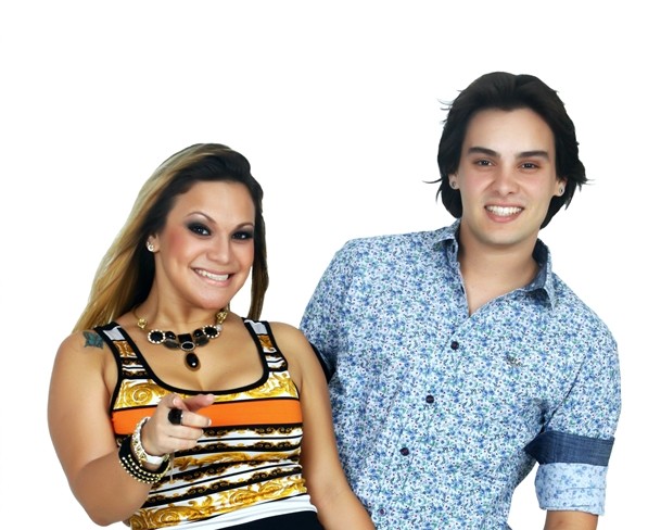Janaína Alves e Iohannes Cavalcante, da banda Forró da Curtição (Foto: Divulgação)