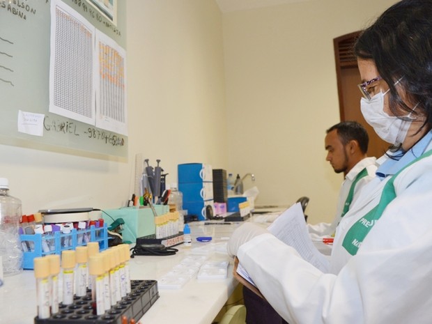 Laboratório instalado pela Prefeitura na nova sede do CCZ faz a análise de materiais do Aedes aegypti coletadas na cidade (Foto: Marco Polo )
