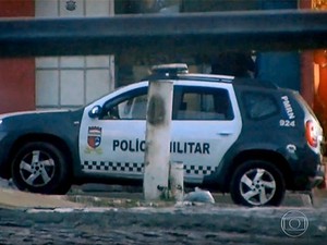 Viatura 924, a 'Viatura do Mal' (Foto: Reprodução/Rede Globo)