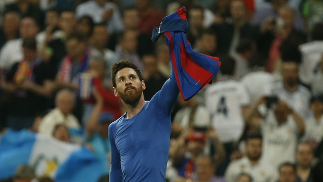 Messi Barcelona x Real Madrid (créditos: Reuters)