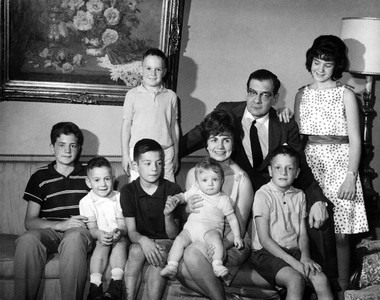 Olavo Setubal família (Foto: Espaço Memória Itaú Unibanco)