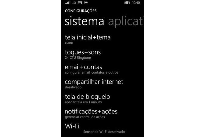 Procure o menu de notificações (Foto: Reprodução/Thiago Barros)
