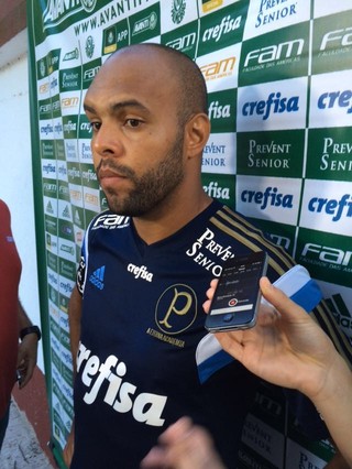 Alecsandro comemora chance e prevê ano diferente pelo Palmeiras