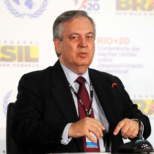 Embaixador brasileiro Luiz Alberto Figueiredo, negociador-chefe da delegação brasileira (Foto: Alexandre Durão/G1)
