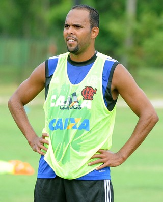 FUTEBOL - FLAMENGO - TREINO - Alecsandro (Foto: Fla Imagem / Alexandre Vidal )