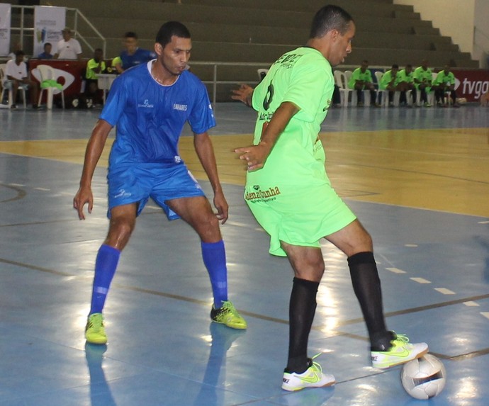 No jogo que fechou a 1ª rodada da Taça Capixaba de futsal, Vila Velha venceu Linhares por 3 a 2 (Foto: Divulgação/Pauta Livre)