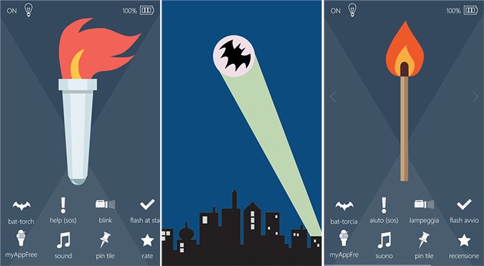 Ultimate Torch é um aplicativo para Windows Phone que dá múltiplas funções ao flash do telefone (Foto: Divulgação/Windows Phone Store)