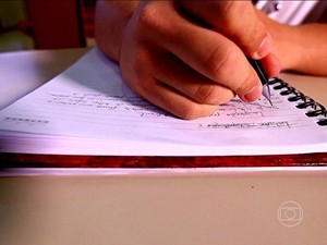 enem redação (Foto: Reprodução/TV Globo)