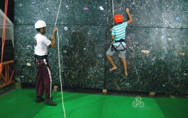 Escalada Indoor chega em Boa Vista e atrai aventureiros (Foto: Bom Dia Amazônia)