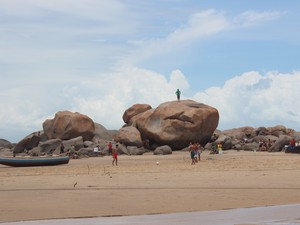 Pedra do Sal é uma das praias mais procuradas do litoal piauiense (Foto: Ellyo Texeira / G1)