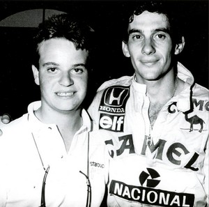 homenagem Senna Rubens barrichello (Foto: Reprodução / Instagram)