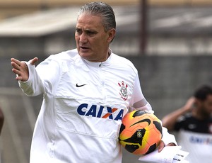Tite treino Corinthians (Foto: Daniel Augusto Jr. / Ag. Corinthians)