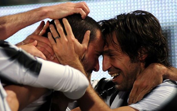 Bonucci pirlo juventus x palermo (Foto: AP)