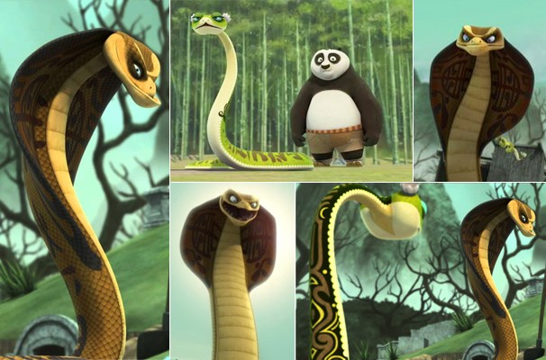 Rede Globo > infantil - Kung Fu Panda: a serpente Fu-xi aterroriza