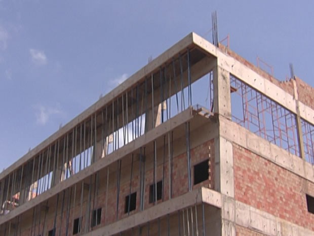 Humberto estava no quarto andar do prédio em construção (Foto: Reprodução/TV Tapajós)