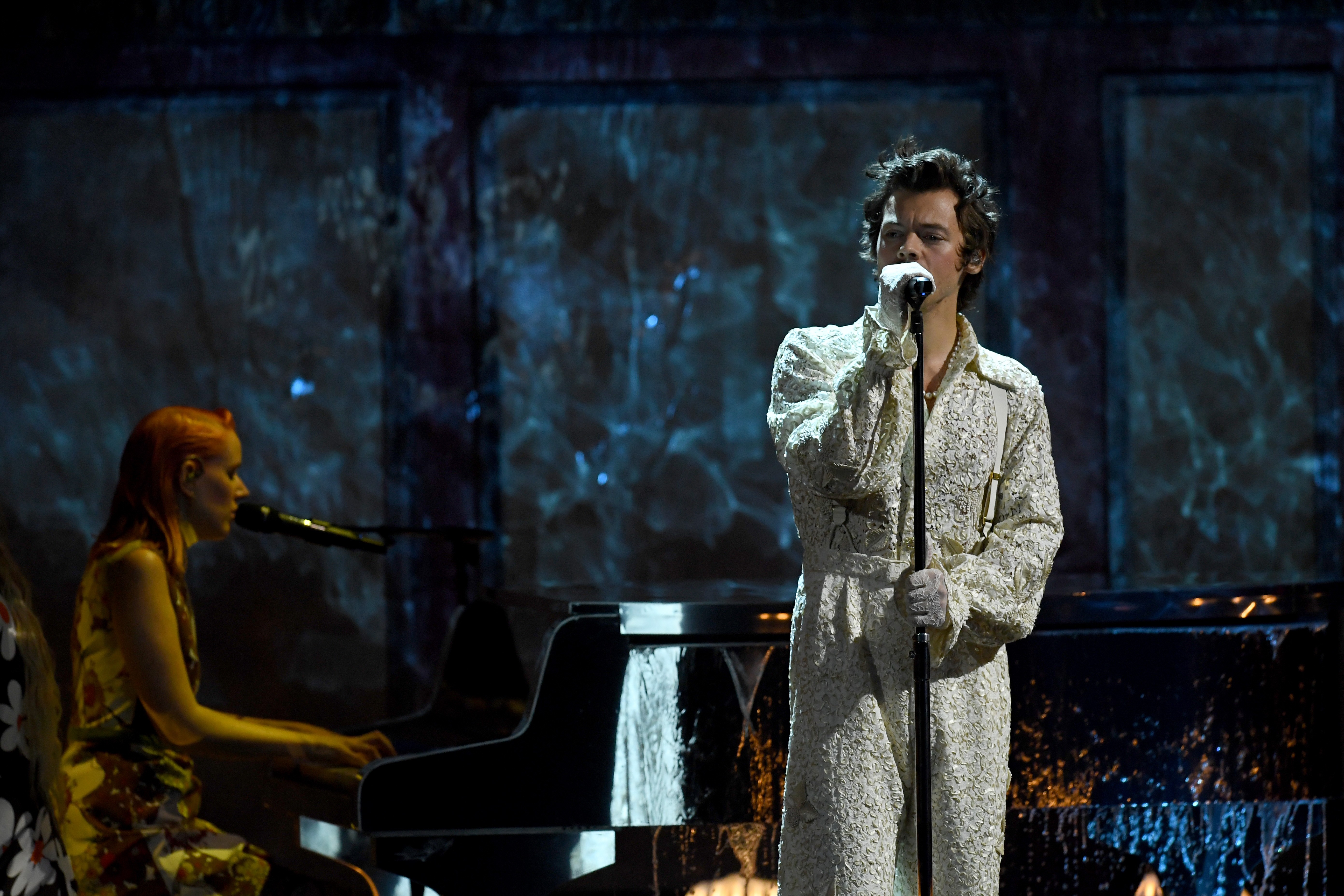 Harry Styles no Brit Awards 2020 (Foto: Getty Images) Harry Styles no Brit Awards 2020 (Foto: Getty Images)