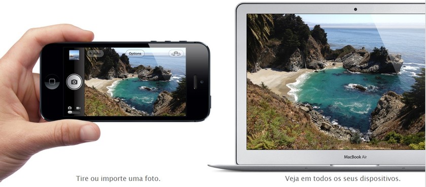 screenshot de iCloud