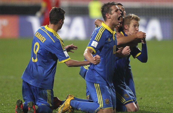 Ucrânia 3 x 0 EUA Mundial Sub-20 (Foto: EFE)