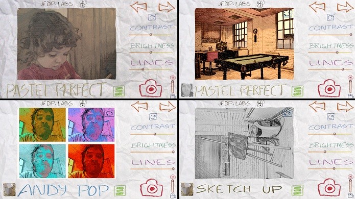 Faça fotos incríveis com o Paper Camera e seus recursos (Foto: Divulgação/AppStore)