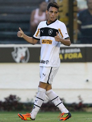 caio botafogo gol boavista (Foto: Satiro Sodré / Agência Estado)
