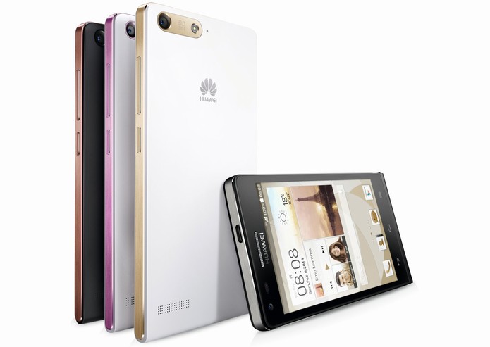 Ascend P7 é um smartphone da Huawei com Android e foco nos selfies (Foto: Divulgação/Huawei)