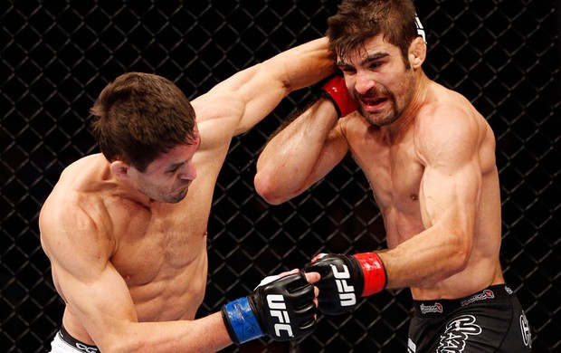 UFC 154 Antonio carvalho e Rodrigo Damm (Foto: Agência Getty Images)