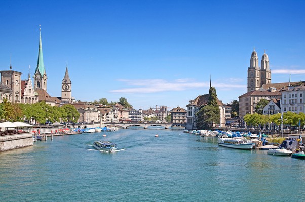 Melhores países: Zurique, Suíça (Foto: Shutterstock)