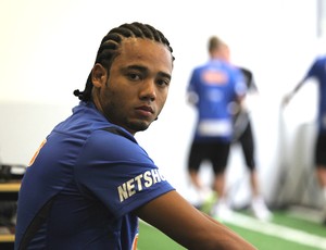 Adriano Santos (Foto: Eduardo Abrantes / Divulgação Santos FC)