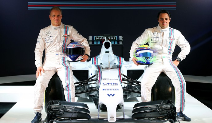 Felipe Massa novo carro da Williams F1 lançamento (Foto: Getty Images)