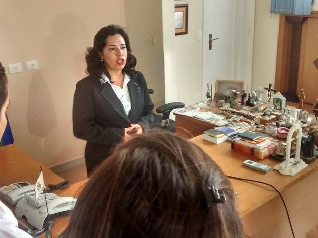 Maria Antonieta de Brito fala sobre a greve dos ônibus (Foto: G1)