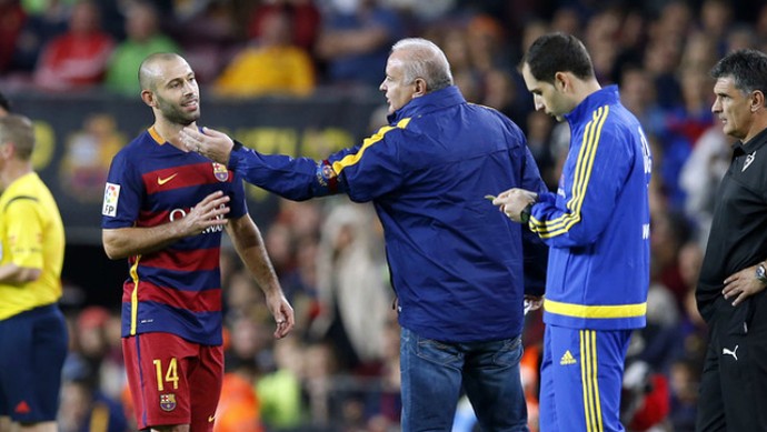 Mascherano expulso Barcelona Eibar (Foto: Reprodução / Site Oficial)