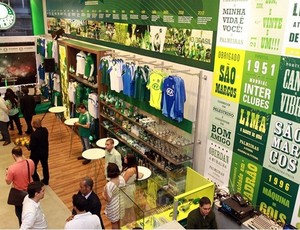 Loja do Palmeiras em São Paulo (Foto: Press FC Assessoria e Consultoria)