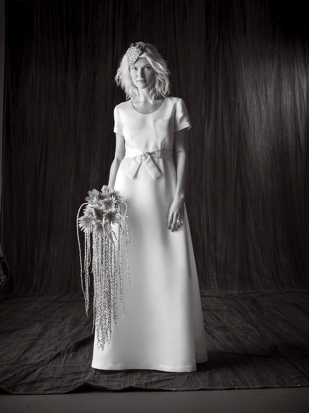 O estilista Alexandre Herchcovitch cria roupa de noiva e para casamento a preços populares para rede de departamento (Foto:  Bob Wolfenson e Lu Prezi/Divulgação)