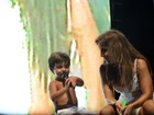 Assista ao vídeo do filho de Ivete em show com a cantora na Bahia