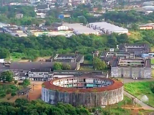 Complexo Penitenciário da Mata Escura, em Salvador (Foto: Reprodução/TV Bahia)