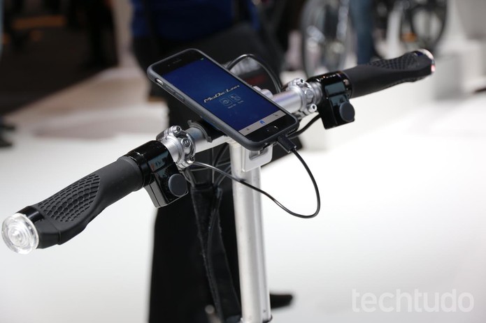 Bicicleta smart ford (Foto: Isadora Díaz/TechTudo) Bicicleta smart ford (Foto: Isadora Díaz/TechTudo)