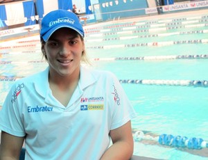 Ana Marcela Cunha está perto do bicampeonato mundial (Foto: Lincoln Chaves / Globoesporte.com)