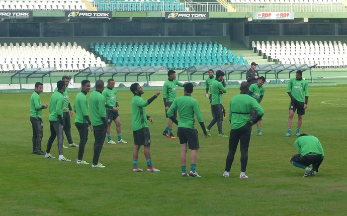 Treino Coritiba (Foto: Gabriela Ribeiro) Treino Coritiba (Foto: Gabriela Ribeiro)