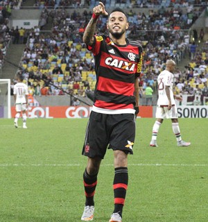 Paulinho Comemoração do Flamengo contra o Fluminense (Foto: Gilvan de Sousa / Flamengo)