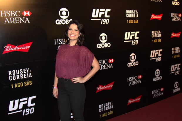 Samara Felippo no UFC (Foto: Foto Rio News)